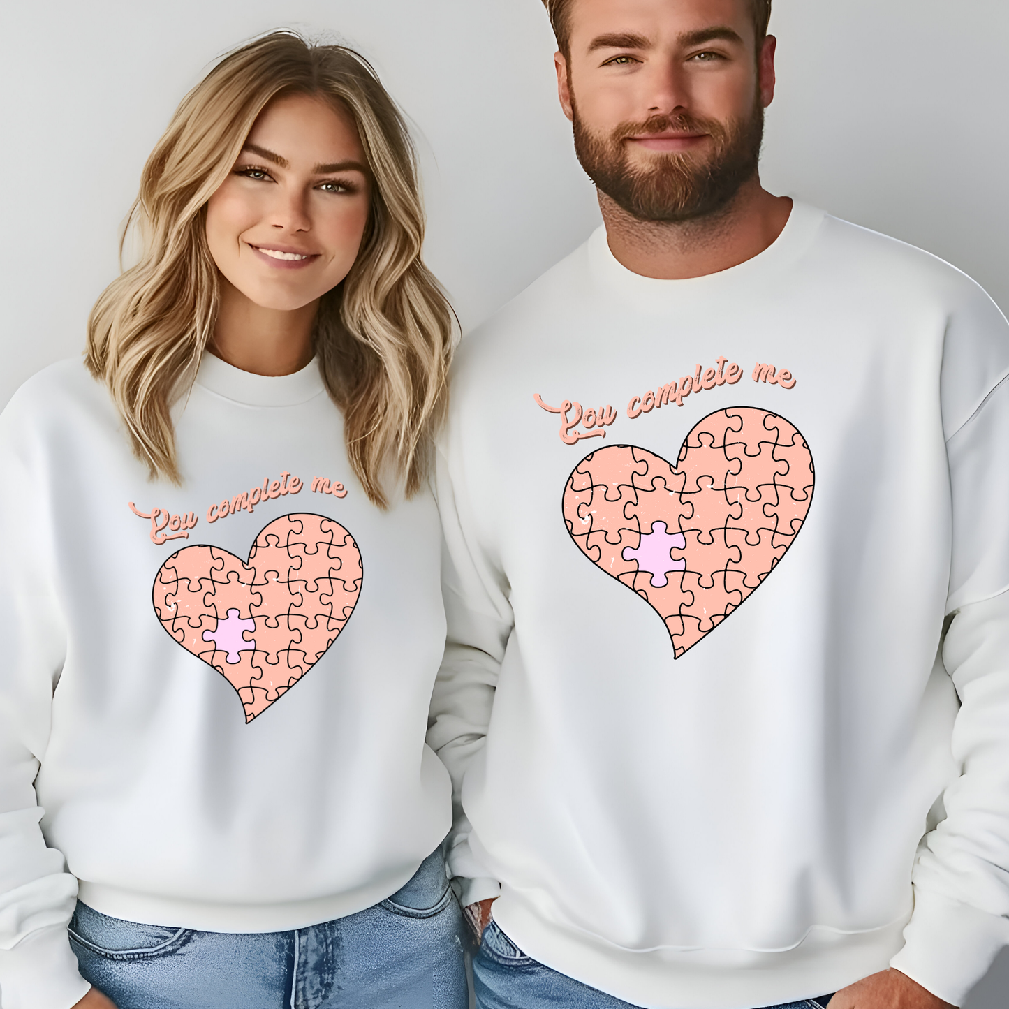 Funny Valentine Couple- Sweatshirts