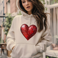 Glitter Heart Valentine’s Day Sweatshirt