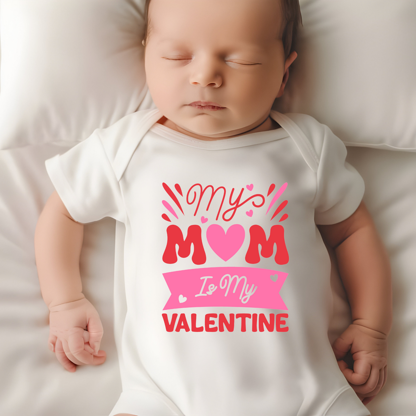 "My Mom is My Valentine" - Kids' T-shirt / Onesie