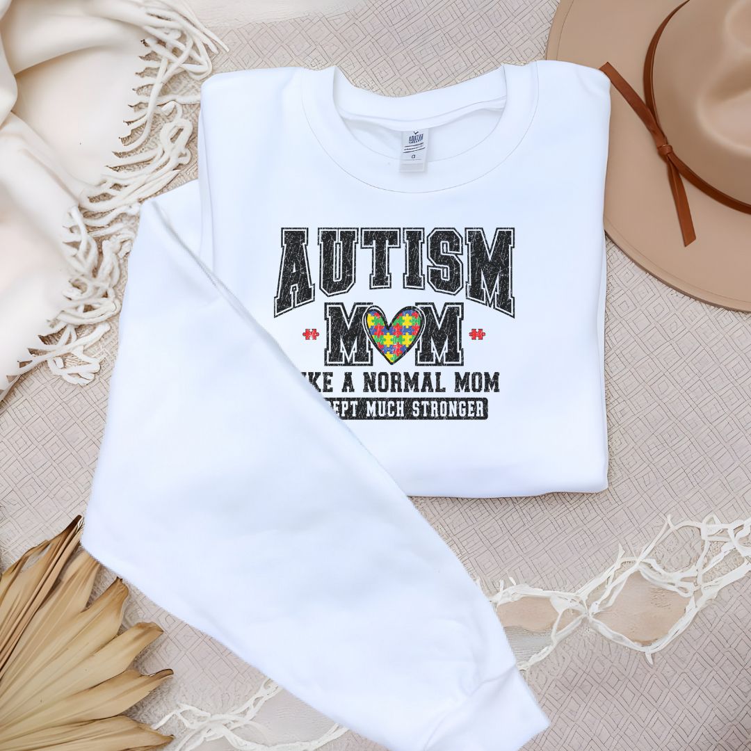 Autisim Mom crew neck