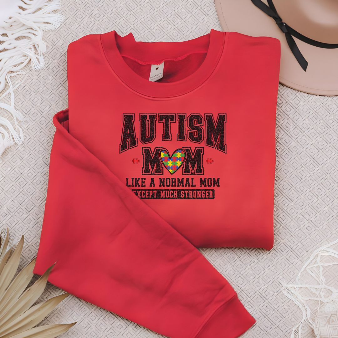 Autisim Mom crew neck