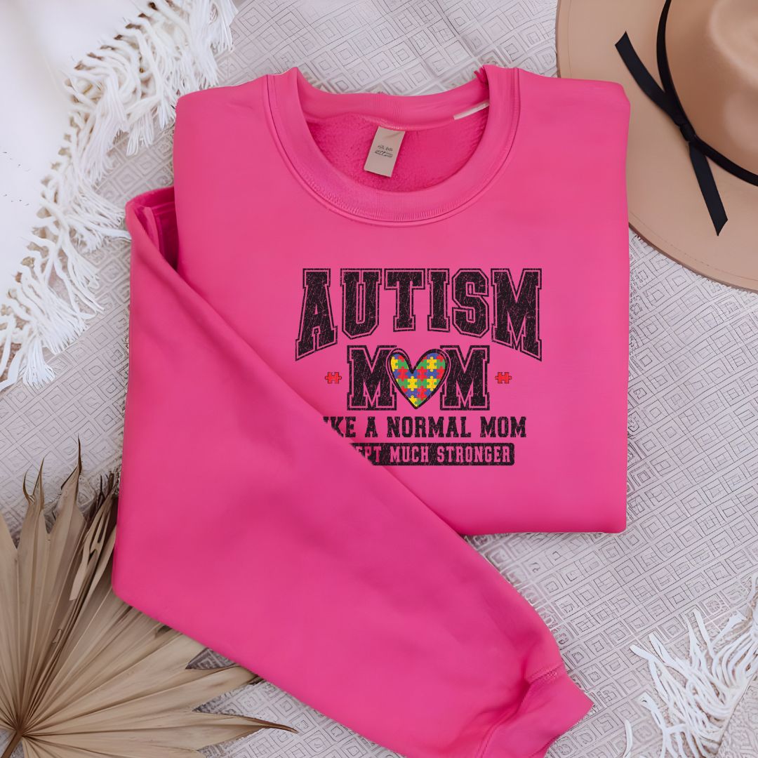 Autisim Mom crew neck