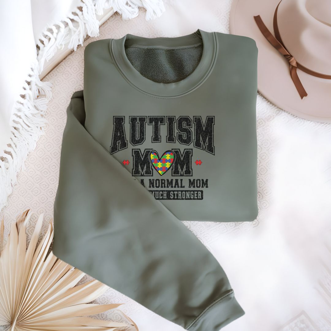 Autisim Mom crew neck