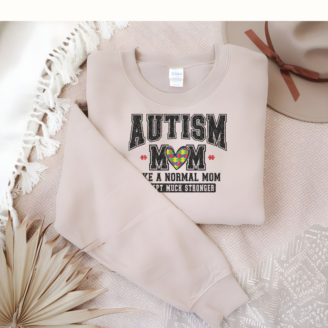 Autisim Mom crew neck