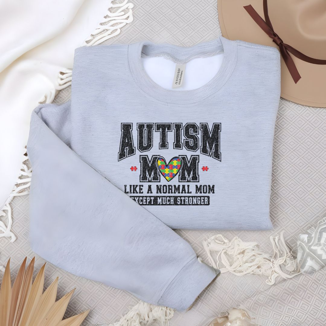 Autisim Mom crew neck