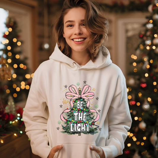 Christmas Tree Bow Crewneck Sweatshirt