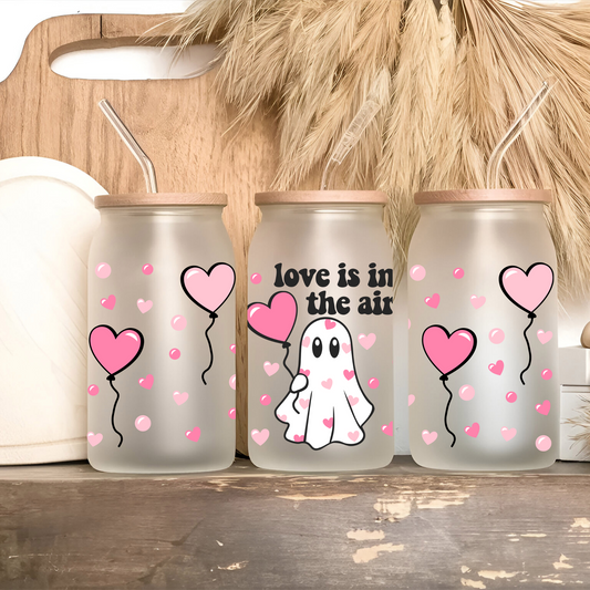 Libby Glass Be My Boo Valentine's 16oz Sipper Glass - 8 designs to choose from