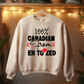 Ink and Charms Designs Sweatshirt Proudly Canadian Collection: 100% CANADIAN FROM EH TO ZED - Wear Your Unmistakable Pride!