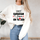 Ink and Charms Designs Sweatshirt Proudly Canadian Collection: 100% CANADIAN FROM EH TO ZED - Wear Your Unmistakable Pride!