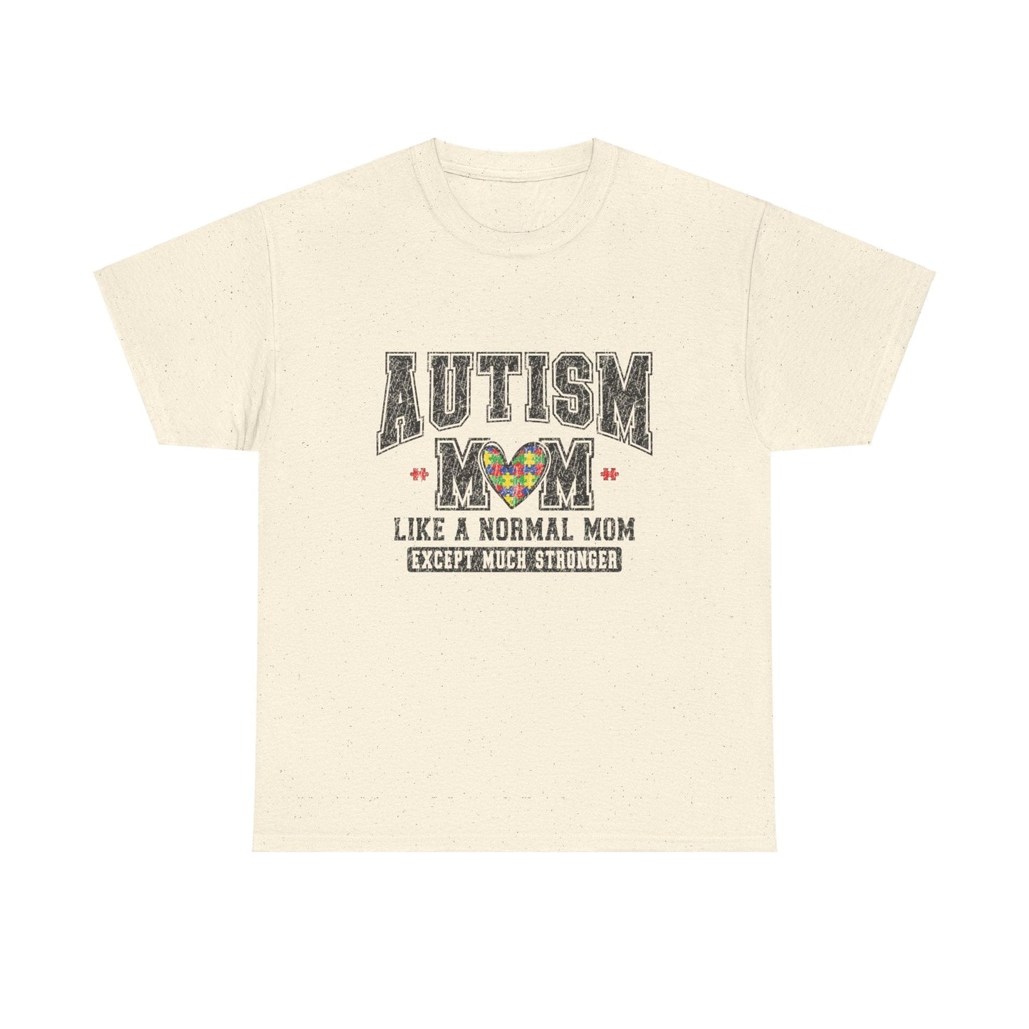Ink and Charms Designs T-Shirt Autism Mom Tee - Much Stronger Design