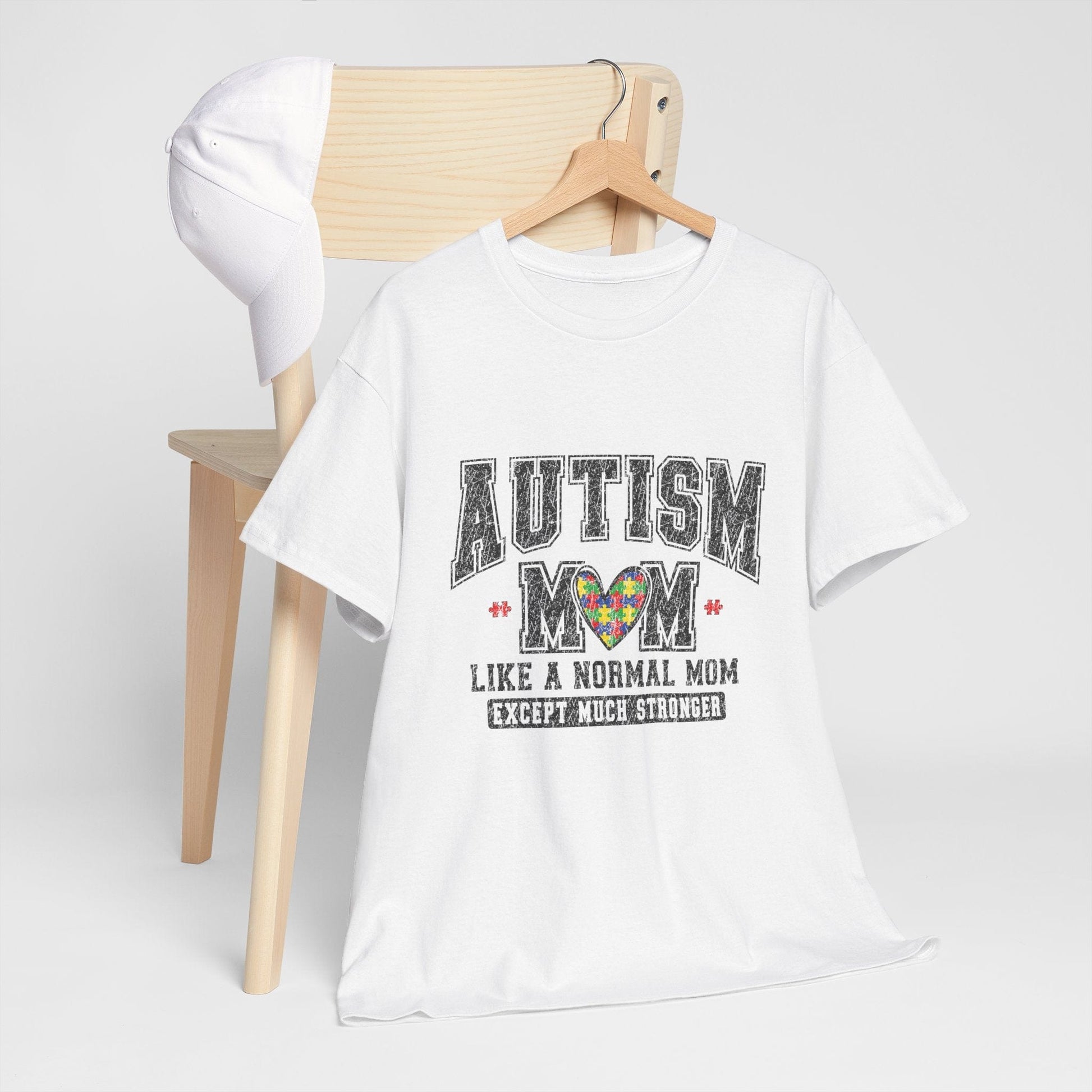 Ink and Charms Designs T-Shirt Autism Mom Tee - Much Stronger Design