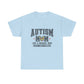 Ink and Charms Designs T-Shirt Light Blue / S Autism Mom Tee - Much Stronger Design