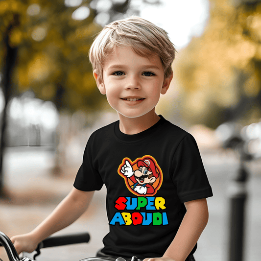 Ink and Charms Designs Kids T-Shirt - Super Kid personalized Tshirt