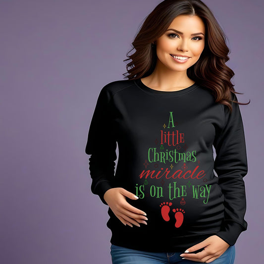 Ink and Charms Designs Sweatshirt Heavy Blend™ Crewneck Sweatshirt  Mom to Be Funny Christmas Pregnancy Announcement