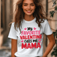 Ink and Charms Designs Sweatshirt My Valentine Calls me Mama T-shirt, Sweatshirt