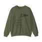 Printify Sweatshirt S / Military Green Revolutionary Blend Sweatshirt -  I'm Syrian, proud and honored, born on the land of paradise