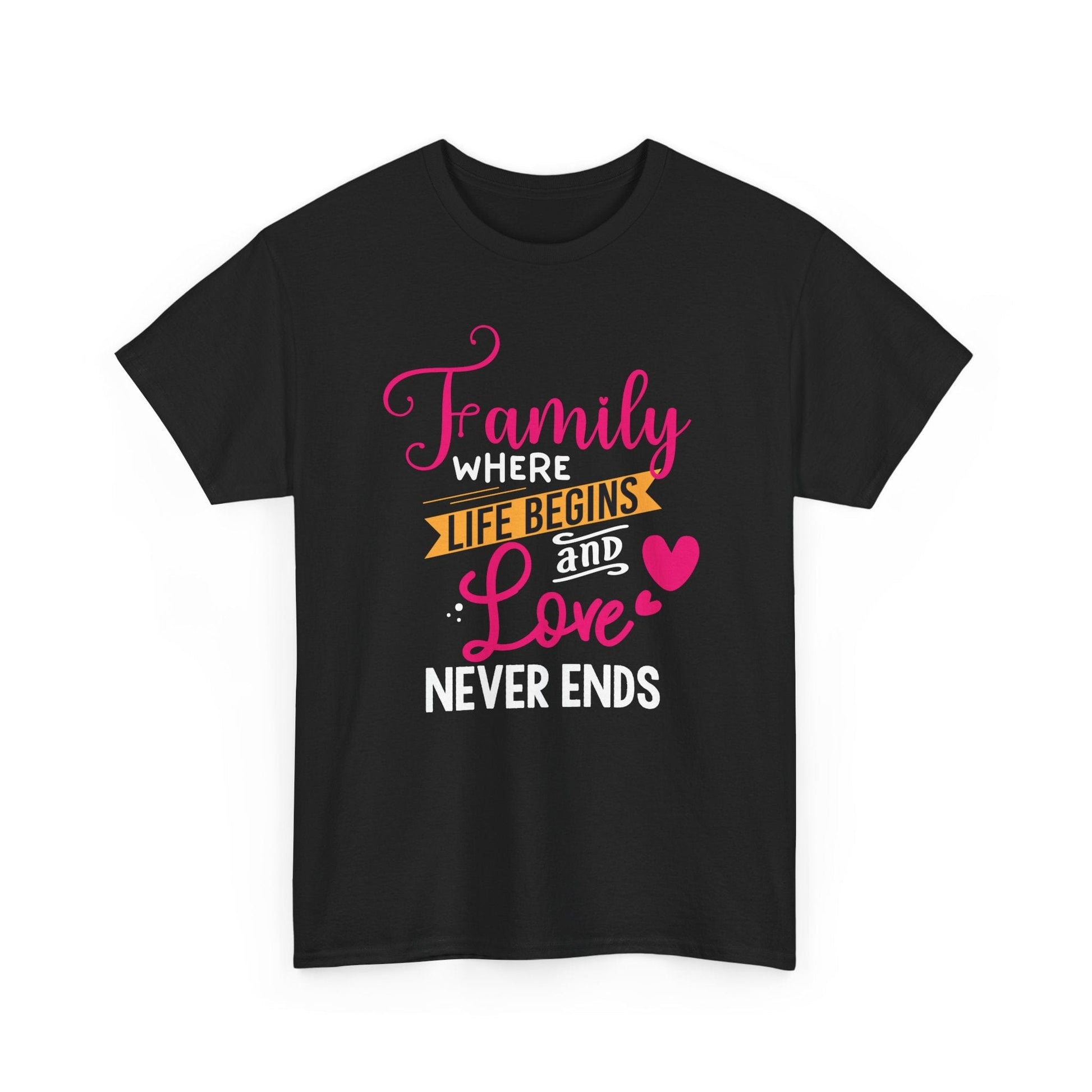 Ink and Charms Designs T-Shirt Family Love Unisex Tee